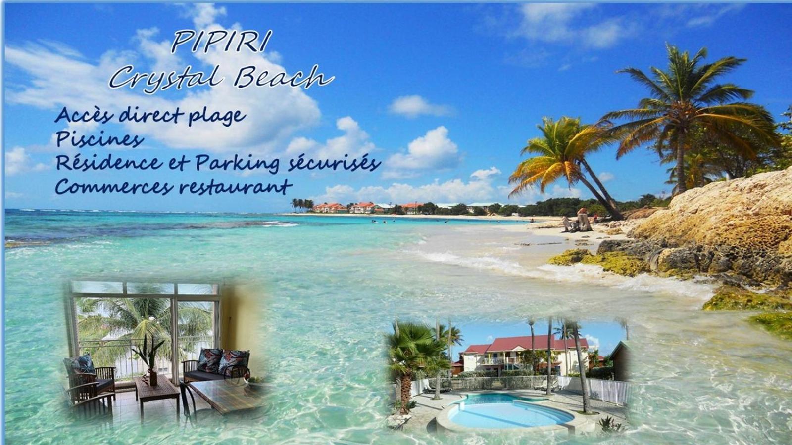 PIPIRI piscines direct plages Saint-Francois  Extérieur photo